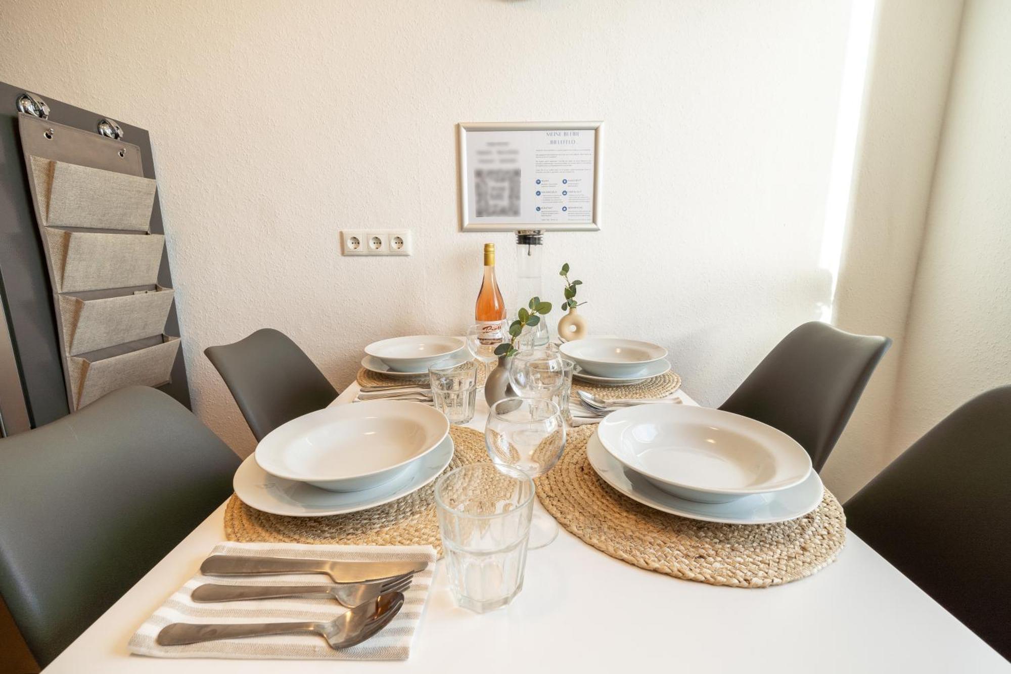Cityapartment Wagner Mit Netlix Bielefeld Buitenkant foto